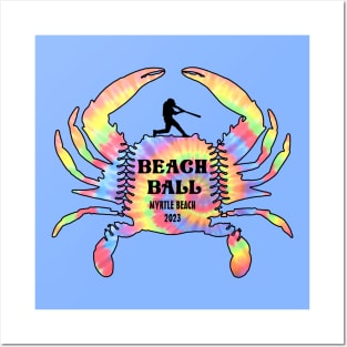 Beach Ball Baseball Softball Travel Ball Myrtle Beach SC Beach Ball 2023 Posters and Art